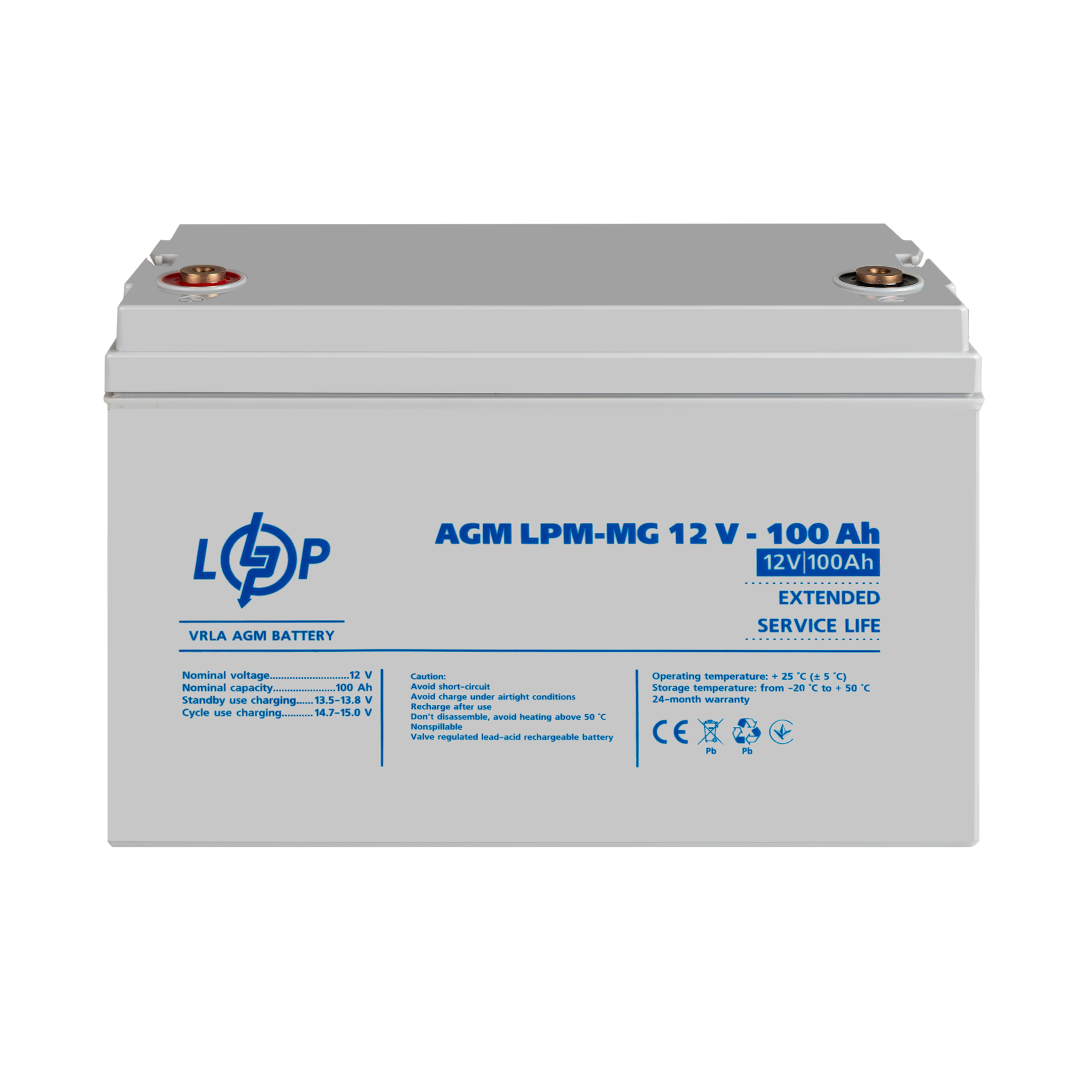 Акумуляторна батарея LP LPМ MG12- 100АН типу MULTIGEL